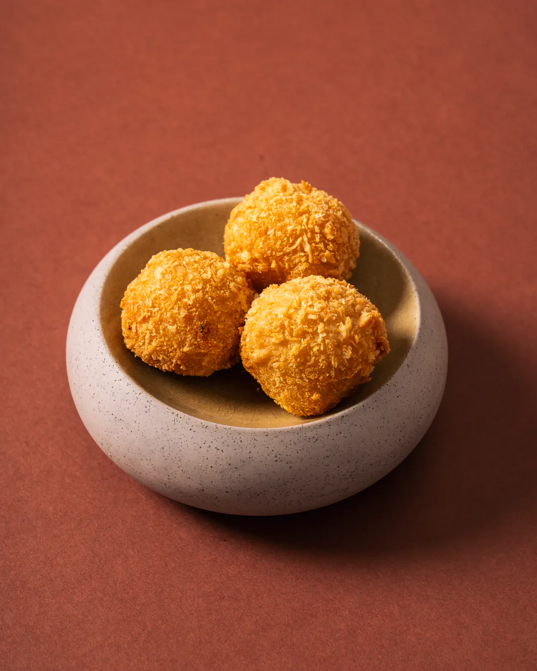 Polpette di ricciola, tre pezzi